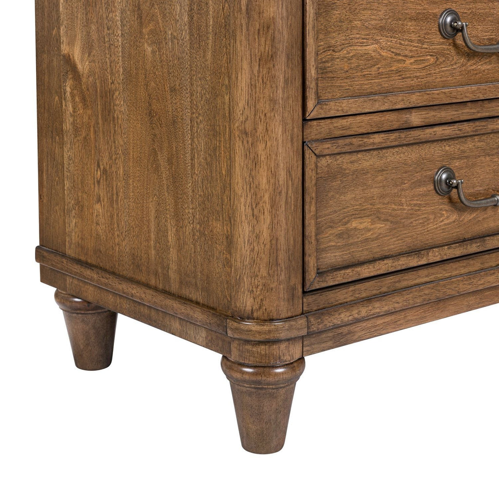 Table de nuit avec station de recharge - Sienna — Traditional Living offre des éléments de design classiques avec un sens du confort