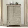 Commode de porte - Lin patiné / Taupe poussiéreux