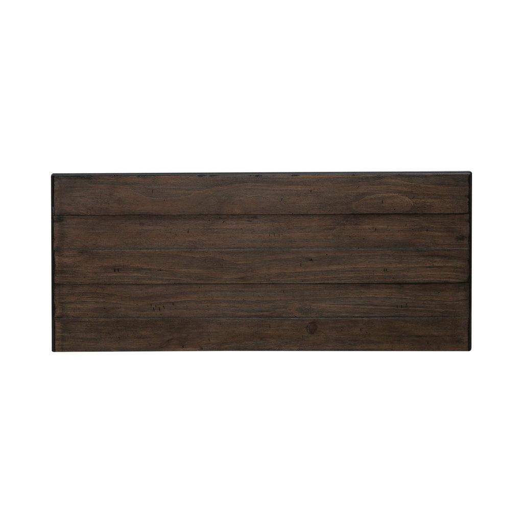 Commode 6 tiroirs - Blanc Riverstone et Tabac — Le style Cottage et Campagne trouve le parfait équilibre entre la vie côtière et une atmosphère douillette