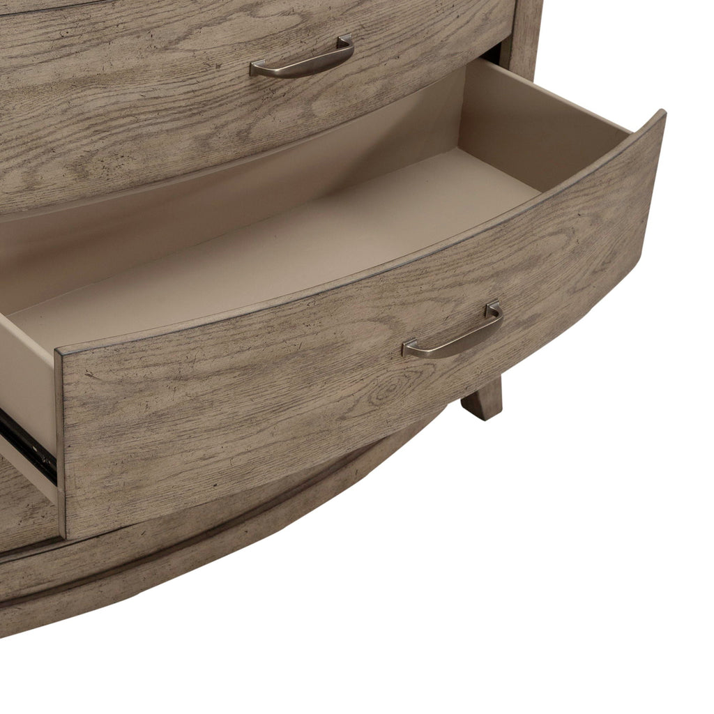 Commode à 5 tiroirs — Le style contemporain se caractérise par un design qui transmet énergie et imagination tandis que les silhouettes créent une