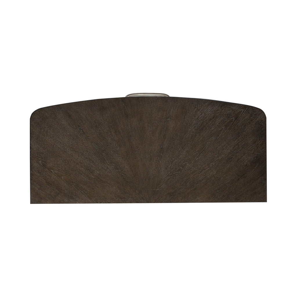 Commode à 5 tiroirs - Espresso satiné — 0L x 18