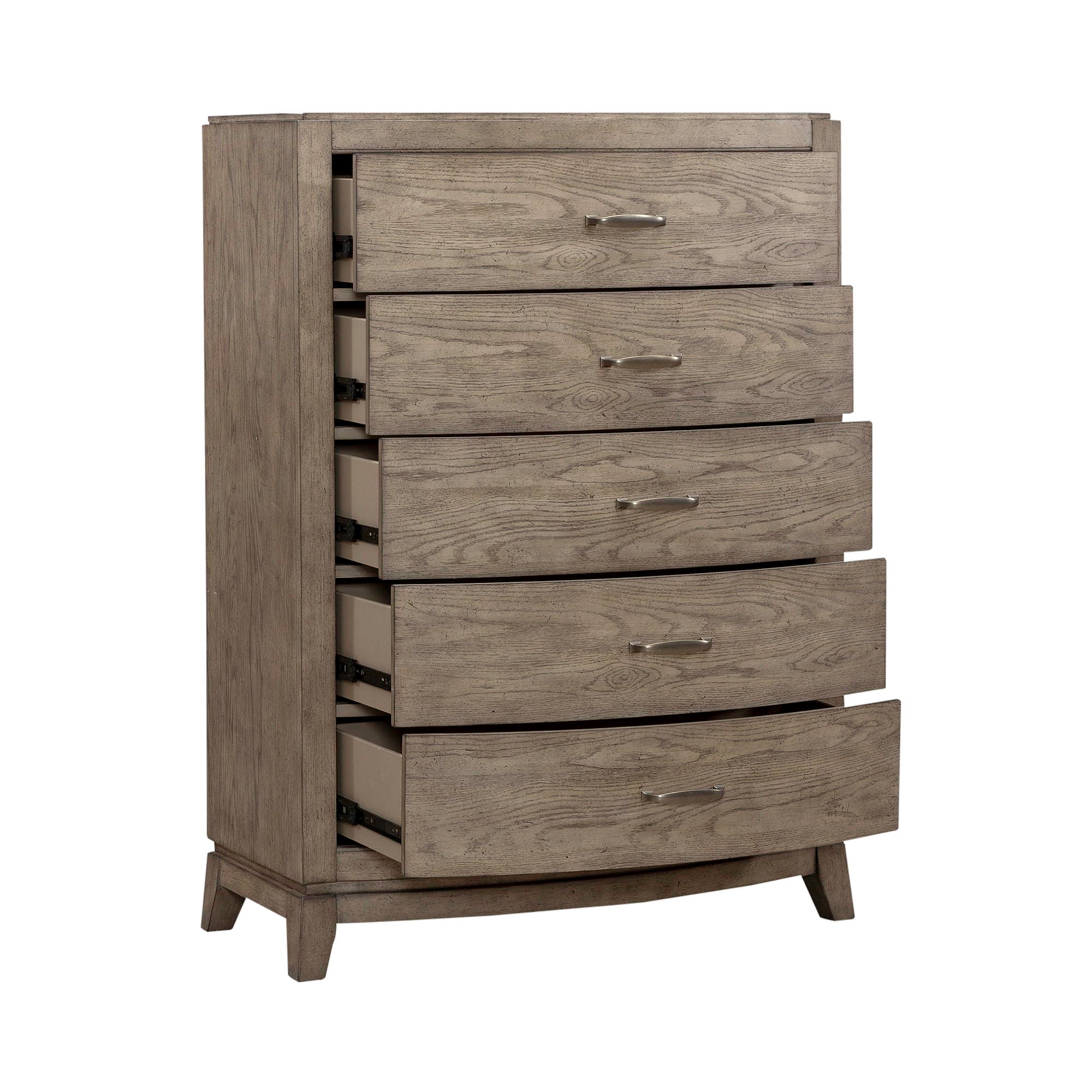 Commode à 5 tiroirs — Le style contemporain se caractérise par un design qui transmet énergie et imagination tandis que les silhouettes créent une